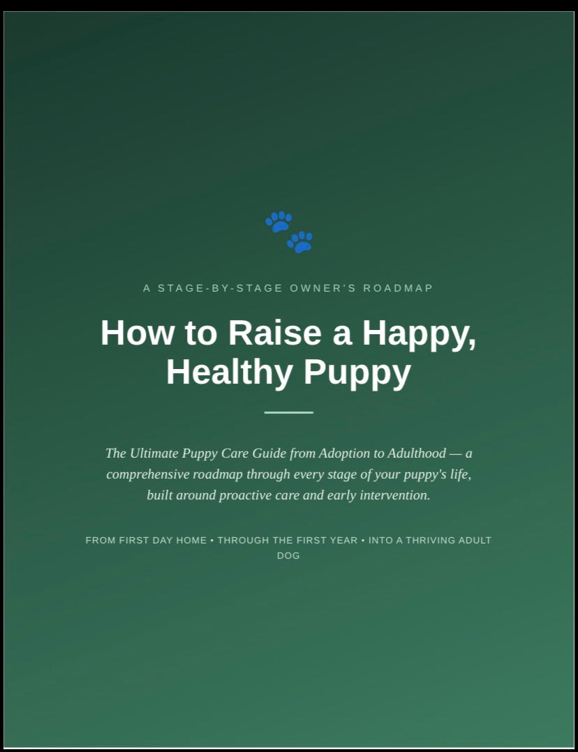 How to Raise a Happy, Healthy Puppy