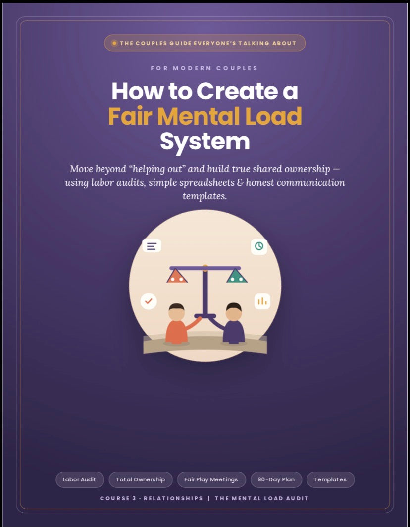How To Create a Fair Mental Load System